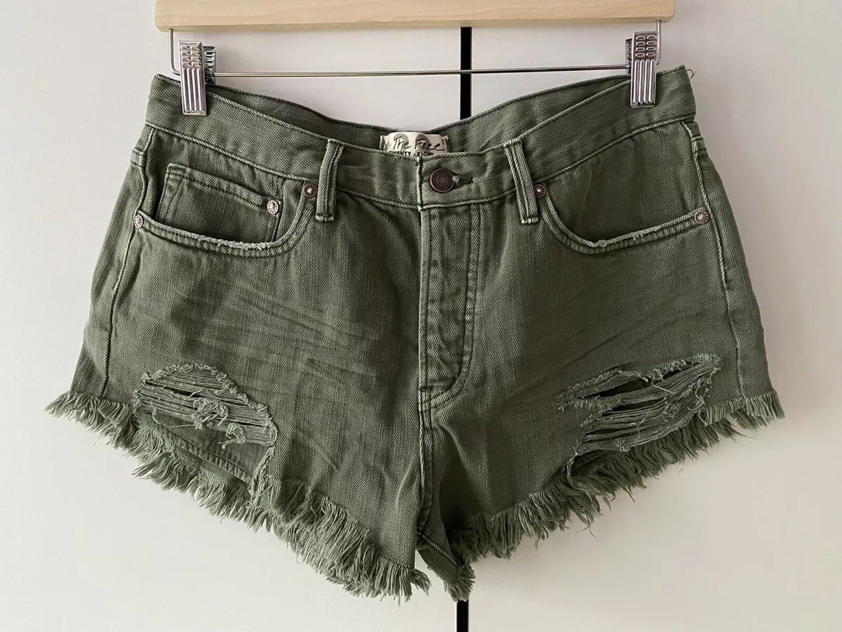 Free people loving store good vibrations cutoffs