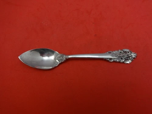 Grande Baroque by Wallace Sterling Silver Grapefruit Spoon Original 6"