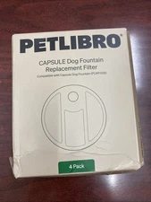PETLIBRO CAPSUL DOG FOUNTAIN REPLACEMENT FILTER - 4 PACK