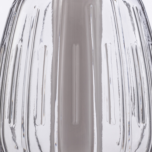 Lucande LED-Hängeleuchte Fedra Glas grau weiß Ø 17 cm Deckenlampe Lampe Leuchte - Bild 5 von 6