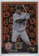 2023 Topps Update Jack-O'-Lantern Foil Ji-Man Choi #US208 0c6