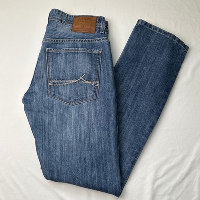 Buffalo Jeans Men's Ethan Super Slim Fit Blue Denim Size 29x32 Classic Casual