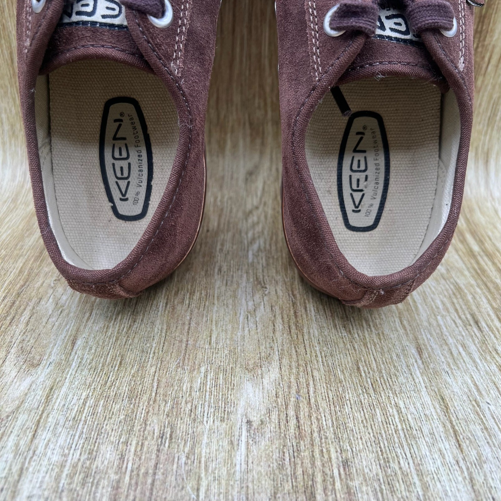 Scarpe casual Keen Coronado uomo taglia 9 marrone scamosciato sneakers basse sportive