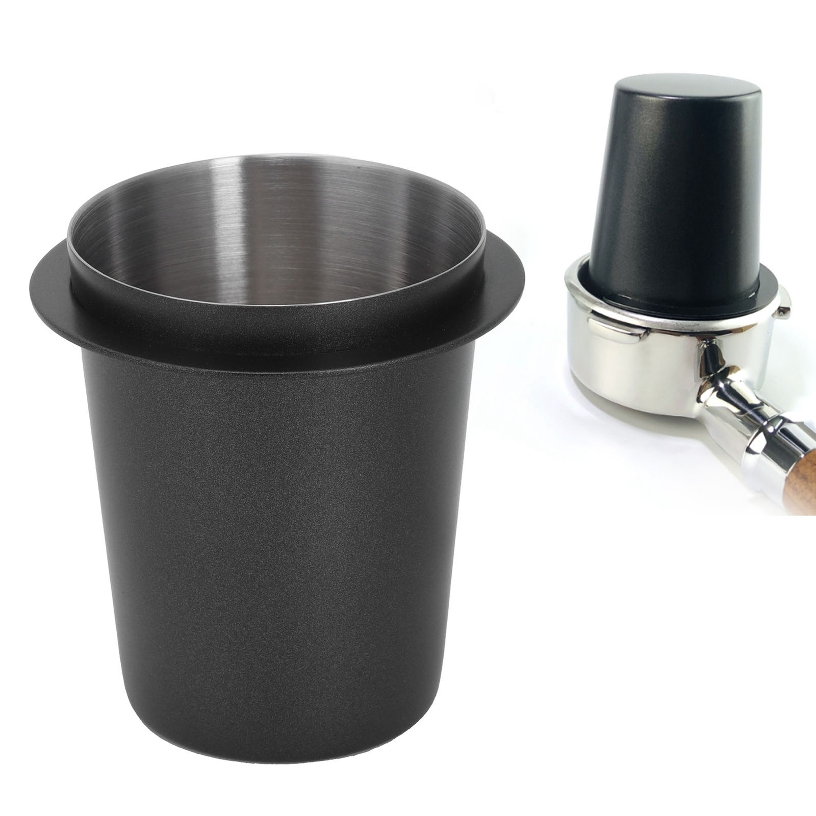 58mm Coffee Dosing Cup Stainless Steel Coffee Machine Handle Dosing Tool Accesso