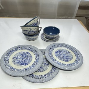 Vintage Toy China Tea Set