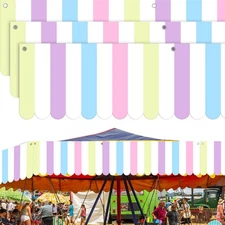 3 Pcs Carnival Awning Decorations Tent Circus Hanging Decorations Carnival Ba...