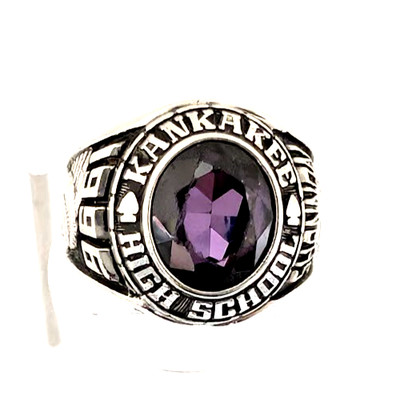 BEAMS × Jostens/Disney College Ring Classic 14k Gold X Amethyst 