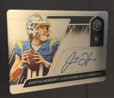2020 Panini Elements Steel Signatures Justin ...
