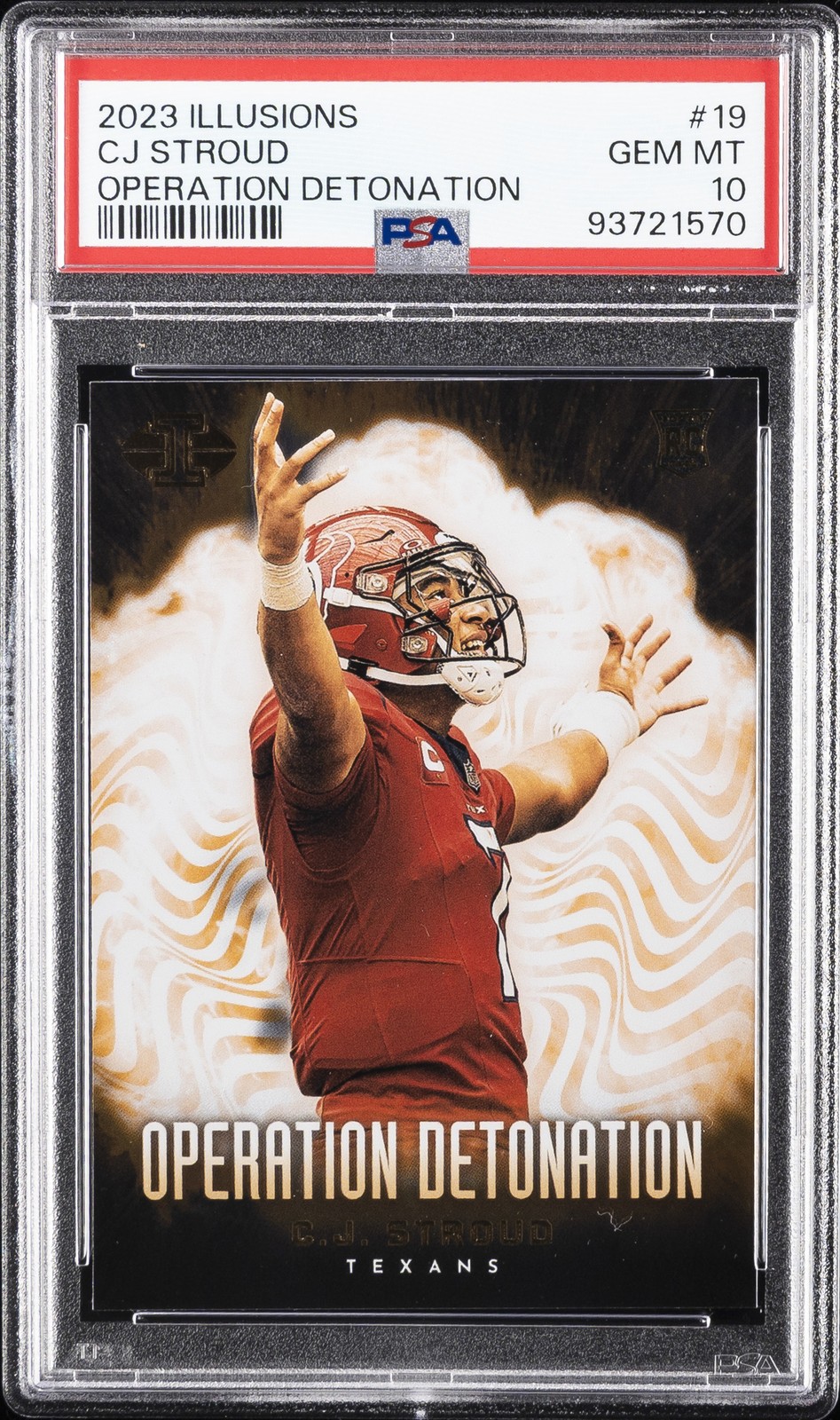 CJ Stroud Panini Illusions Operation Detonation #19 Base