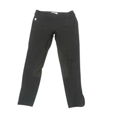 The Tailored Sportsman English Riding Pants Women's 28x26 Equestrian Gray Horse