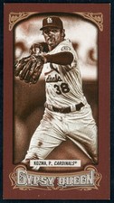 2016 Topps Gypsy Queen Pete Kozma #198 Mini Red Parallel /50 T206 Tobacco Style