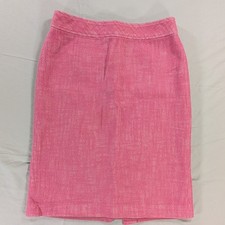 Talbots Skirt 4 Textured Tweed Straight Pencil Career Office Lined Cotton Blend