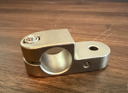 JW WINCO Swivel Clamp Connector 277-B20-2-NI 20mm ID Stainless Steel