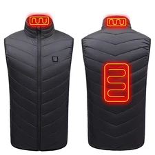Heating Zones With 10000mAh Battery Pack Electric Heating Vest FREE SHIPPING