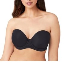 Wacoal Women's Red Carper Convertible Traples Black Bra Size US 36 H