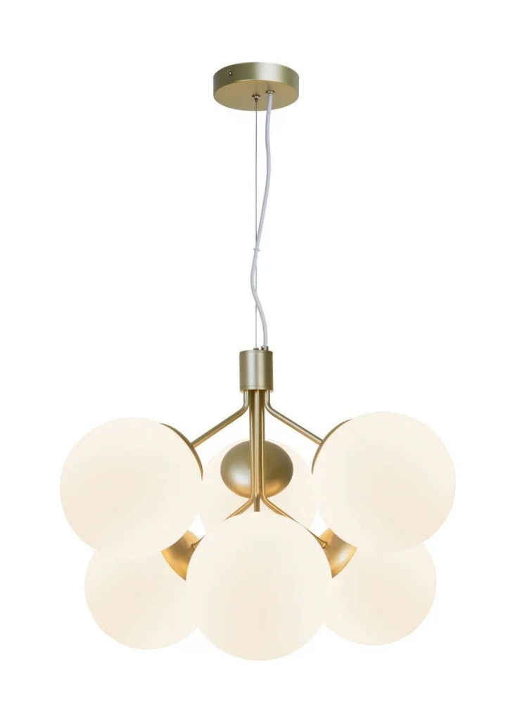Nordlux Ivona 6 Spot Brass Pendant Light - Image 2