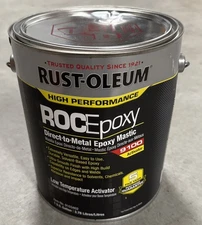 RUST-OLEUM 9100 Standard Epoxy Coating Activator, DTM Epoxy Mastic 205015, 1 Gal