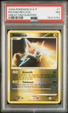 2008 Pokemon Diamond & Pearl Great Encounters Rotom Reverse Holo Foil #7 PSA 9 on eBay