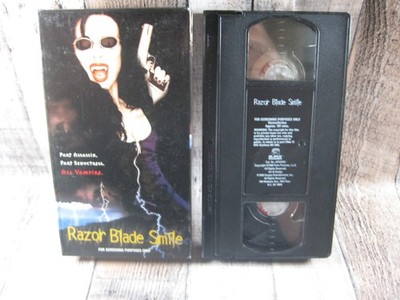 Razor Blade Smile VHS Screener 1999 Jake West Eileen Daly Christopher Adamson