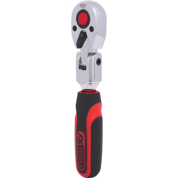 "Ks Tools 918.1493 1/4\" Chromeplus Gelenk-Umschaltknarre, 72 Zahn"-image