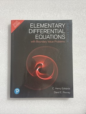 Elementary Differential Equations - Hardcover, by Edwards C. Henry; - Acceptable