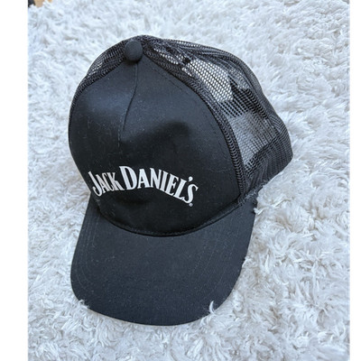 Jack Daniel's Trucker Cap Mesh Schwarz Polyester Verstellbar Einheitsgröße