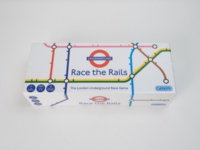 Gibsons Race the Rails! TFL London Underground Tube Card Game