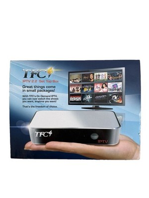 TFC IPTV 2.2 Set Top Box HDMI Media Streamer w/ Remote Open Box