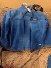 Columbia Steens Mountain 2.0 Blue Fleece Zip Up Jacket Youth Size Small
