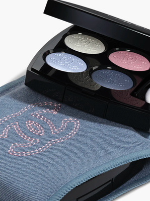 CHANEL LES 4 OMBRES 19 DENIM DREAM新品未使用 CHANEL Les 4 Ombres Eyeshadow Quad Palette 19 DENIM DREAM 2026