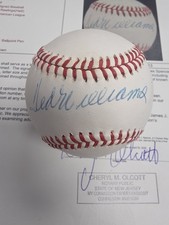 Ted Williams Red Sox HOF Signed Official OAL Baseball Autograph- JSA LOA