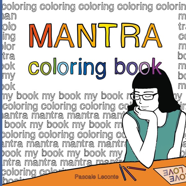 Pascale Leconte | Mantra Coloring Book. | Taschenbuch | Englisch (2020) | 88 S.-image