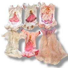 VTG 1990s Pajamas Barbie Doll PJs 2 Sheer Robes  4 Graphic NIGHTGowns A-9