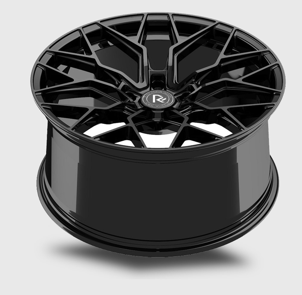 RF3 20 inch STAGG Gloss Black Rims fits Aston Martin V12 Vantage 2013