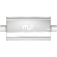 3 Inlet Outlet Diameter Cc - 5x11 Oval 22 Body Magnaflow Muffler Ss 12579