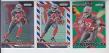 3 - 2018 Prizm RONALD JONES RC Base, Red White Blue, Green Impact Bucs #214