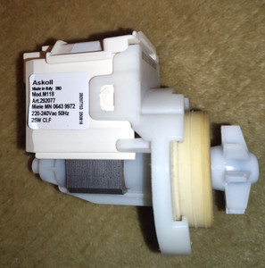 Miele Spülmaschine Laugenpumpe Ablaufpumpe Askoll , M118 Originalbilder