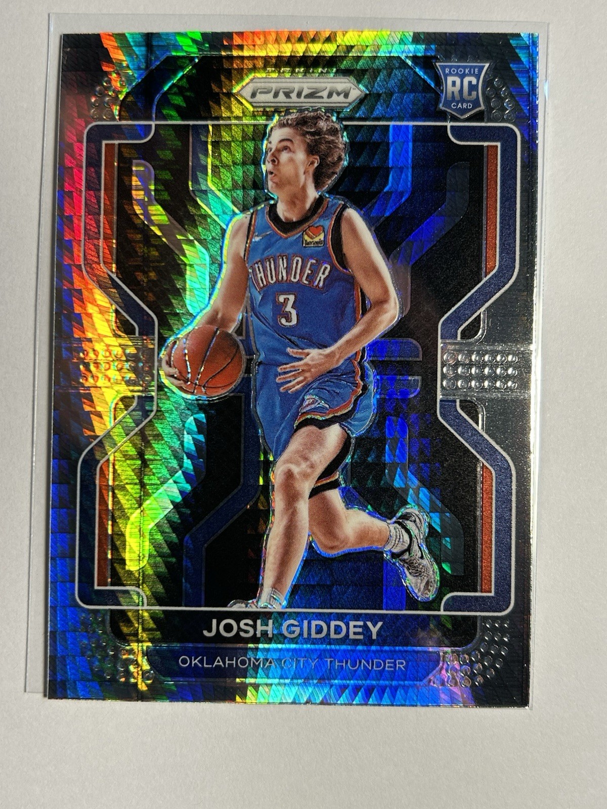2021-22 Panini Prizm Hyper Rookie Josh Giddey #301 RC