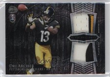 2014 Bowman Sterling Pulsar Refractor 9/50 Dri Archer #BSRDR-DAR Dual Patch 02zw