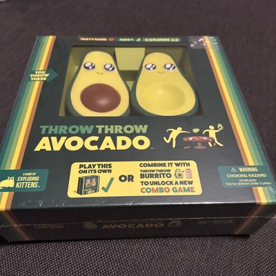 Brandneu Throw Throw Avocado Ein Völkerball Kartenspiel Partyspiel 