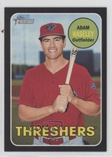 2018 Topps Heritage Minor League Edition Black 15/50 Adam Haseley #131 0t2