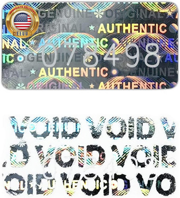 Tamper Proof Stickers Hologram Labels/Sticker High Security Tamper Evident Seal