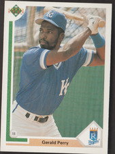 1991 UPPER DECK  GERALD PERRY #219