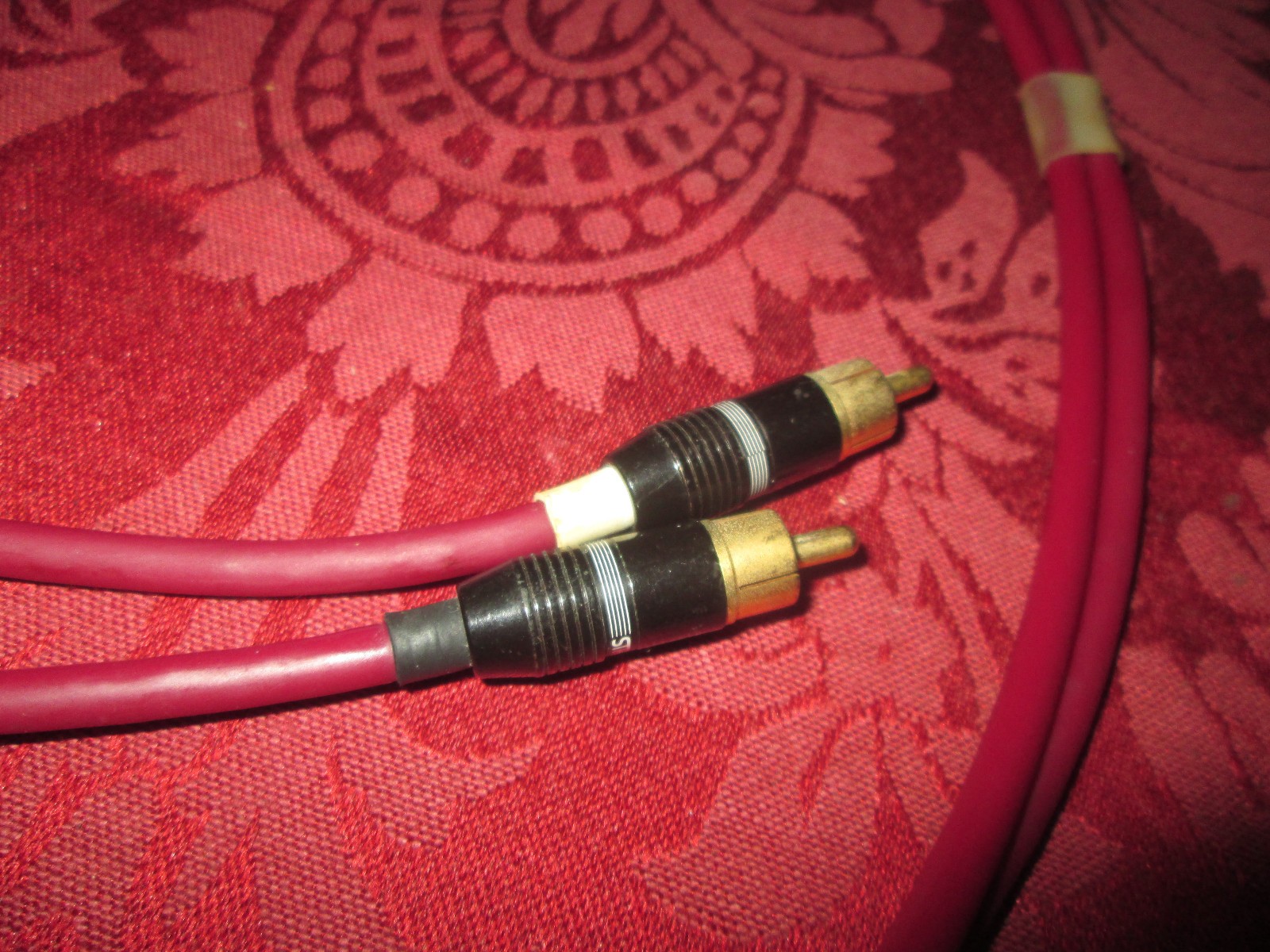 Straight Wire Flex Connect II Pair of  1  Meter  Interconnect RCA Cable #2