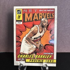 2021-22 Panini Donruss - Net Marvels Charles Barkley Press Proof White TextError