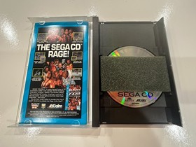 Mortal Kombat (Sega CD, 1993) CIB Complete in Box w Manual + Reg + Foam N MINT