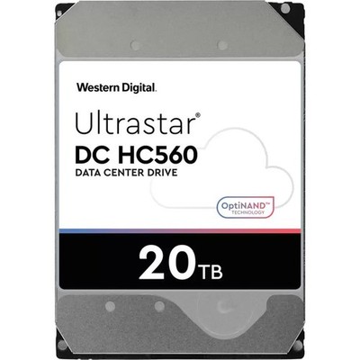 Western Digital Ultrastar DC HC560 20TB Hard Drive 3.5'' Internal SATA 7200rpm