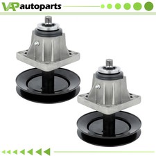 2 Spindle Assembly 46" Deck For MTD Cub Cadet 618-0660 918-0660 LT1045 LT1046