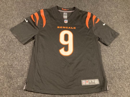 Joe Burrow Cincinnati Bengals #9 Nike On Field Jersey Paul Brown Men's Large