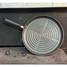 Circulon 12 Inch Hard Anodized Nonstick Round Griddle Pan Skillet Black 30cm